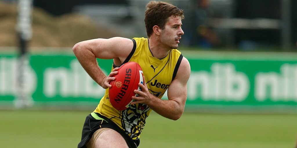 higgins_264.jpg Jack Higgins will run out with the VFL Tigers on Saturday - Richmond Tigers,VFL,Jack Higgins,Noah Balta,Ryan Garthwaite